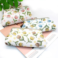 Logo Kustom 6 Inci Kantong Koin Lucu Dompet Wanita Kunci Tas Kosmetik Gesper Tas Clutch Tas Lipstik Penutupan Snap