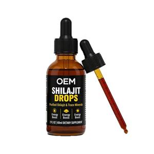 Suplemento Mineral de Complejo de Gotas Líquidas del Himalaya para Adultos de Marca Privada, Potenciador de Vitalidad con Ácido Fúlvico para Hombres y Mujeres - Product Image 1