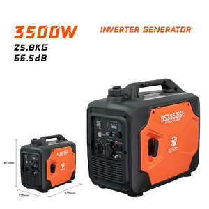 Nhiên Liệu Kép 3.2kw/3.5KW Im Lặng Máy Phát Điện Biến Tần Propane/LPG Xăng Máy Phát Điện Với 4-Động Cơ Đột Quỵ 50Hz Tần Số - Product Image 3