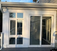 NUOXIN Estándar Alemán Villa Casa Diseño PVC Puertas Correderas de Vidrio de Vinilo Puertas DE LA Casa Patio Plástico UPVC Puerta Corredera