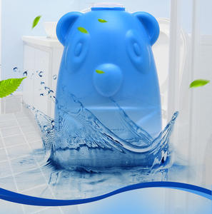 Détergent automatique pour toilettes, désodorisant, ours magique, bol <span class=keywords><strong>de</strong></span> détergent pour toilettes, nettoyant liquide bleu - Product Image 5