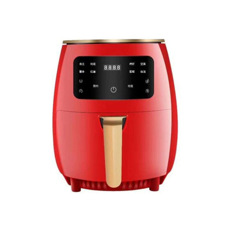 Аэрофритюрница для приготовления блюд без масла 4.5L 1400 Вт здоровья фритюрница с двумя решетками плита Multif сенсорный светодиодный фритюрница без масла Airfryer курица замороженных картофеля фри в горячей продаже пиццы