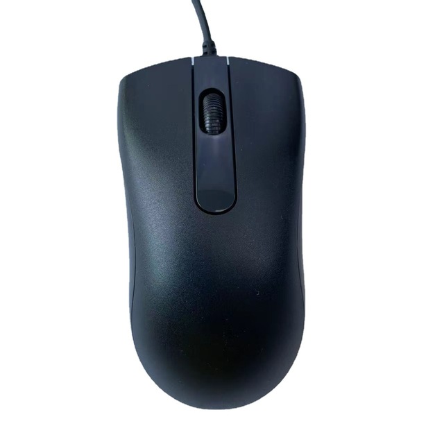 Wired USB Optical Ball Tracking 1000 DPI 3-Button Both-Handed Mini Ergonomic Gaming Mouse for Desktop and Laptop-in Stock