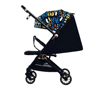 Nuevo Diseño de Carriola Compacta <span class=keywords><strong>Plegable</strong></span> para Bebé con Mango Reversible, Apta para Cabina - Product Image 1