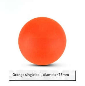 Bola Pijat Silikon 6.3cm Bola Hoki Kebugaran Relaksasi Otot Bola Fascia Bola Pijat Kebugaran Bola Pelepas Jaringan Dalam - Product Image 3