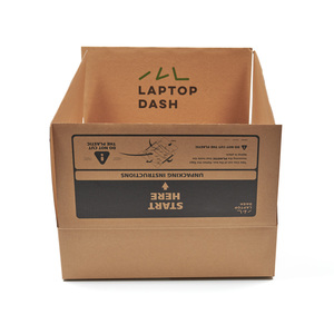 Manufacture kraft hard packaging cartons express paper box