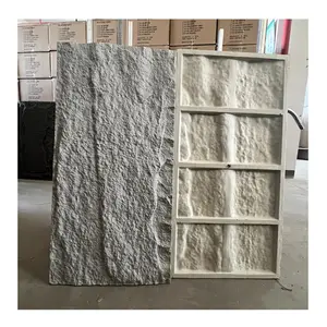 Грибная каменная настенная панель из полиуретана, искусственный камень, наружная облицовка стен из искусственного камня