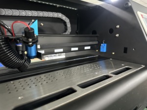 Haute efficacité 80W RF <span class=keywords><strong>Laser</strong></span> Machine gravure Cutter 2MM épaisseur HTV <span class=keywords><strong>Laser</strong></span> découpe traceur <span class=keywords><strong>imprimante</strong></span> pour caoutchouc papier cuir - Product Image 4