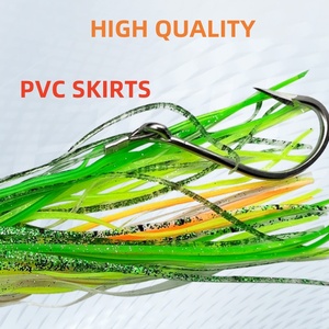 Gara grande 6.5 pollici pesca pesca Trolling esche gonne calamari in resina testa di polpo <span class=keywords><strong>calamaro</strong></span> <span class=keywords><strong>silicone</strong></span> Marlin tonno acqua salata Wahoo - Product Image 6
