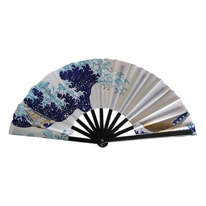 Éventail Réfléchissant Pliant Holographique de 33 CM pour Vente en Gros, Éventails Colorés en Bambou à Tenir à la Main pour Rave - Product Image 4