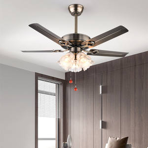 Zeal Lighting Cheap Price Retro <b>Fan</b> <b>Light</b> American Vintage Metal Blade Modern Simple <b>Led</b> <b>Ceiling</b> <b>Fan</b> <b>with</b> <b>Lights</b> - Product Image 4
