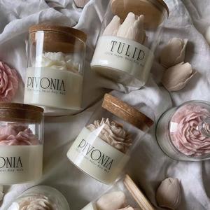 <span class=keywords><strong>Velas</strong></span> Aromáticas con Forma de Flor y Aroma a Rosa, Ambiente de Lujo, Regalo de San Valentín, Fragancia Personalizada - Product Image 2