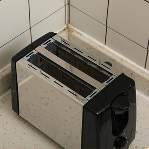 بيع بالجملة التلقائي المنبثقة الإفطار الخبز التحميص الفولاذ المقاوم للصدأ الكهربائية محمصة الخبز الصغيرة - Product Image 3