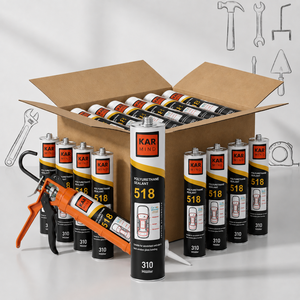 Scellant pour vitres de voiture Sikaflex, adhésif polyuréthane pour vitres, scellant pour pare-brise de voiture, 20 ans d'expérience, 600 ml, 310 ml - Product Image 2
