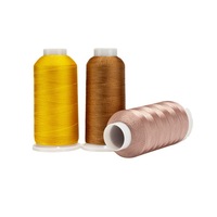 Fil à coudre en polyester 100% haute ténacité résistant à l'abrasion pour chaussures en cuir, canapé, OEM
