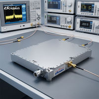 Module amplificateur de puissance à semi-conducteurs Dewin 100W, bande ultra large 100-2000 MHz, SSPA RF, PA micro-ondes haute puissance pour système de test EW