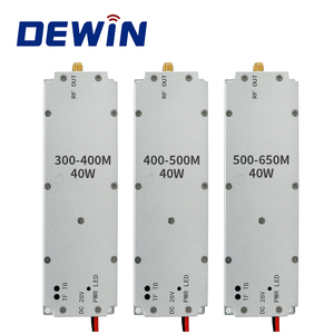 Bộ khuếch đại <span class=keywords><strong>c</strong></span>ông suất 10W ~ 100W 100m ~ 2.4G gây nhiễu hiệu quả cho máy bay không người lái & uavs 2gan + 1vco + mô-đun bảo vệ an ninh đơn - Product Image 4