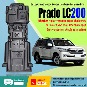 Protection de carter moteur, plaque de protection inférieure pour Land Cruiser Fj Prado LC250 LC300 LC150 LC200 LC120 Fortuner 4Runner - Product Image 4