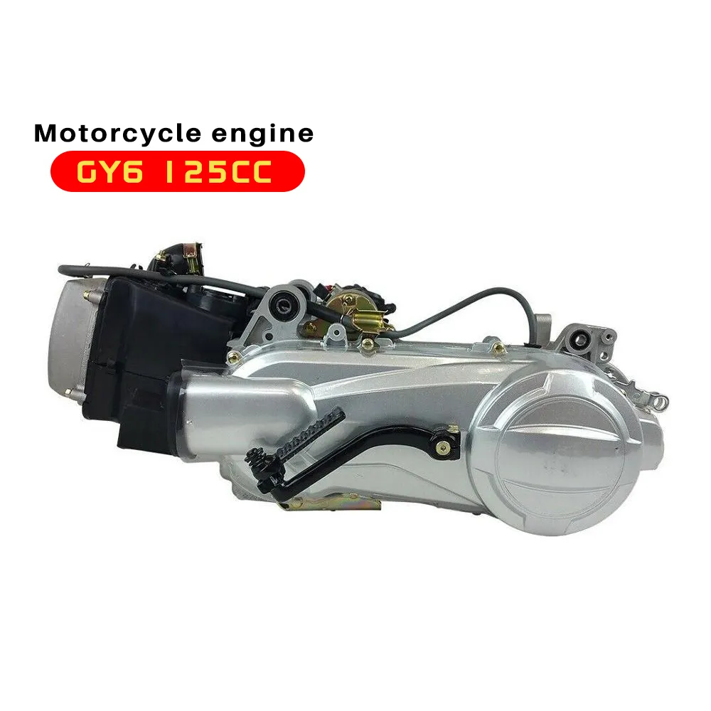 Orijinal motosiklet motoru montaj GY6 125CC motor GY6 motor 52.4mm çap