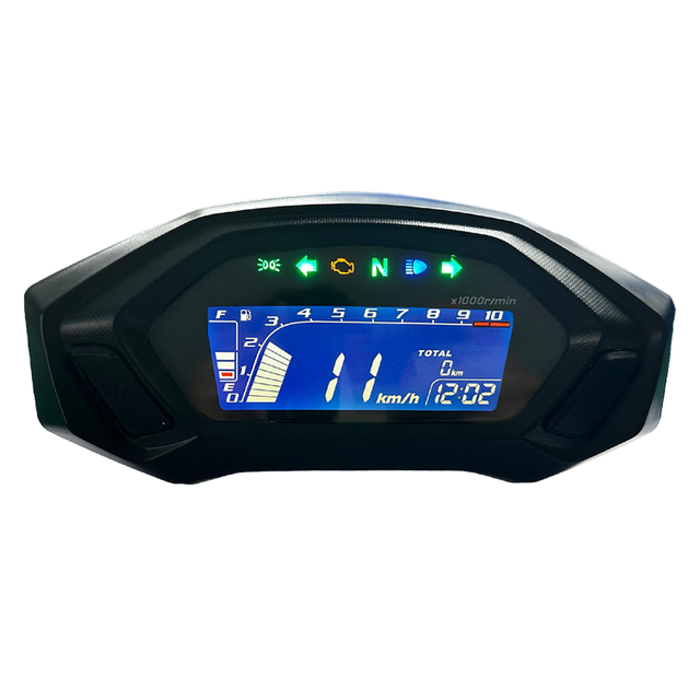 High Definition Digital LCD Speedometer Odometer New Condition Perfect Fit for Honda CBF190R Gas Motorbike