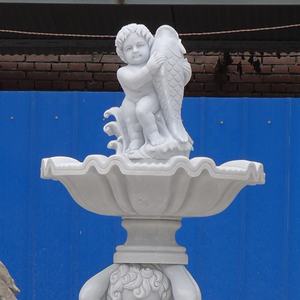 All'ingrosso tutti i tipi di pietra giardino di marmo fontane statua fontana di acqua all'aperto - Product Image 5
