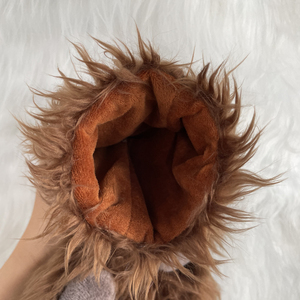 Guantes de Peluche con Forma de Pata de Gato, Oso o Lobo para Cosplay, Accesorios de Disfraces de Anime - Product Image 6