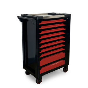 Chariot à outils à 10 tiroirs, chariot à outils à roulettes, acier industriel robuste, rangement de 359 pièces, outils de haute qualité, garage, atelier, OEM Sky - Product Image 1