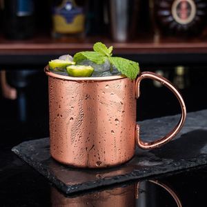 304 Stainless Steel Moscow Mule Mug Cocktail Cup <b>Large</b> Capacity Coffee Cup Beer Cup for Home Bar Party and Holiday <b>Gift</b> - Product Image 1