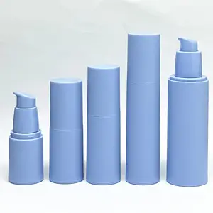 Многоразовый пластиковый Матовый крем для сыворотки, безвоздушный насос, распылитель, бутылки, 15 мл, 20 мл, 30 мл, 50 мл, 80 мл, 100 мл