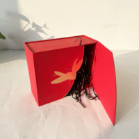 Caja de Papel Portátil de Diseño Fantástico y Lujoso con Apertura Central, Grabado en Relieve, Laminación Mate, Impresión y Tamaño Personalizados