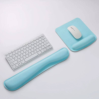 Tapis de souris personnalisé avec logo promotionnel repose-poignet Eva Tapis de souris Vente en gros Sublimation Blanc Bureau Caoutchouc PVC Impression Logo