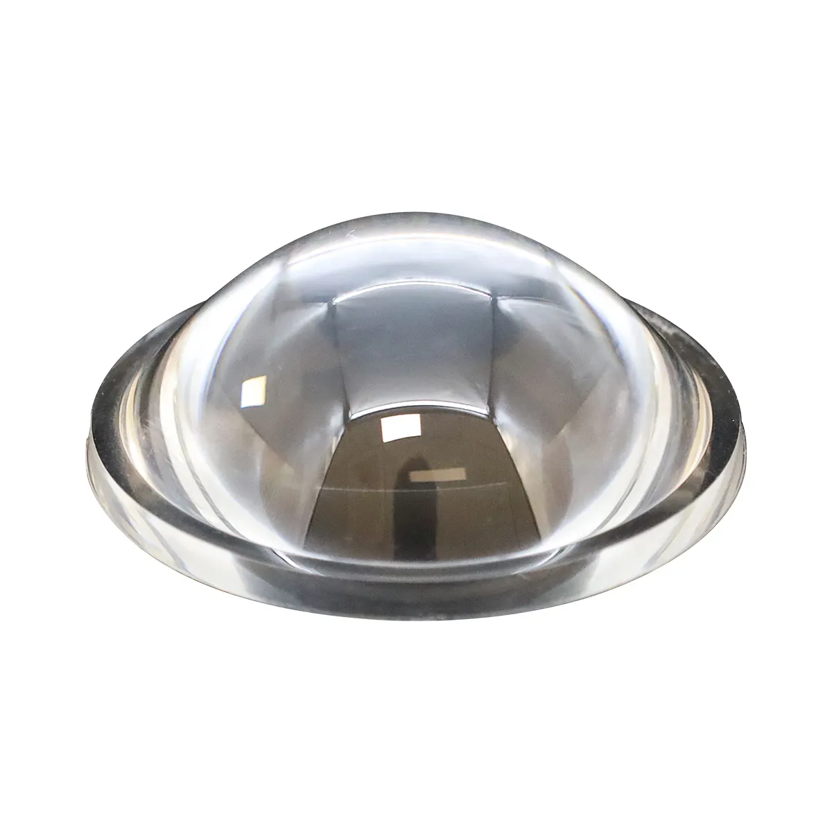 Lenti a LED lente a led in vetro ottico piano convesso borosilicato pressato