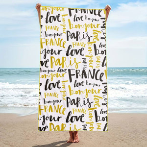 2025 più popolare di alta qualità telo mare <span class=keywords><strong>con</strong></span> tasca leggero modello di stampa rapido asciutto sabbia spugna da spiaggia in microfibra - Product Image 4