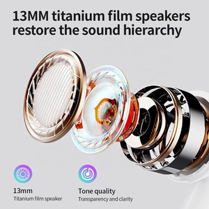 Biểu Tượng Tùy Chỉnh Bass Tiếng Ồn Hủy Bỏ Audifonos Bluetoothes Tai Nghe Tai Nghe ANC Không Dây Earbuds In-Ear Headphone Pro 2 Cho Táo - Product Image 5
