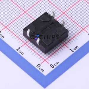 YTS1B0012ABT00 Tactile Switch Through hole Component (THT) Switch 2.5N 12mm 12mm 4.3mm - Product Image 2