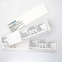 Étiquettes de bagages personnalisées de haute qualité, durables, imperméables, écologiques, autocollantes, thermiques, en rouleau, papier adhésif personnalisé