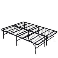 California Hotel Double Twin Full Metal King Size Plateforme moderne Queen pour enfant avec cadre de lit de rangement pour enfant avec rangement