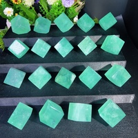 Cubo de fluorita azul natural de alta calidad al por mayor, cubos de cuarzo de cristal curativo, artesanía para Decoración