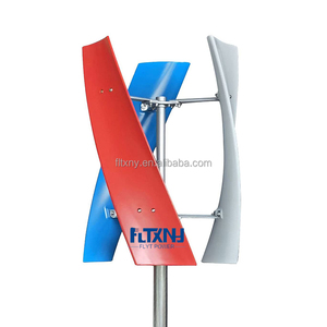 Generador Eólico Vertical de 1000w 800w 500w de Fábrica China, Molino de Viento de Energía Gratuita, Controlador MPPT de 12V 24V - Product Image 4