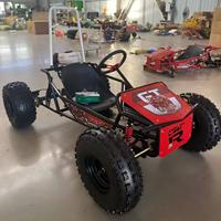Go Kart Profesional Todoterreno a Gasolina, Buggy de Carreras de 212 CC y 4 Tiempos para Adultos y Adolescentes, Vehículo de Entretenimiento Comercial de Alta Resistencia