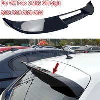Dachs poiler für Volkswagen Oettinger Style Polo MK5 6R 6C 2011-2018 ABS Kunststoff Heckspoiler Aleron Polo Plus 19-21 Flügel