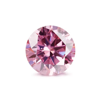 Pierres de Moissanite Créées en Laboratoire en Gros, Taille Ovale Colorée 1-4 Carats, Effet Feu et Jeu de Couleurs pour la Fabrication de Bijoux, Certifiées par un Certificat Tierce Partie