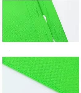 Non Woven D-cut Bags For Shopping Advertisement Non-woven Die-cut Handbags Flat Pocket Stuff Sacks Environmental Friendly