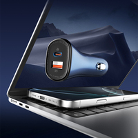 LDNIO C3 Chargeur de voiture USB double portable Chargeur de voiture USB super rapide 2 ports
