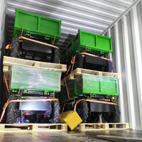 Transporteur électrique télécommandé Verger agricole chinois 8x8 Véhicule tout terrain électrique UTV ATV agricole