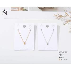 Bracelet de cheville en acier inoxydable avec lettre K, design minimaliste, bijoux tendance pour femmes - Product Image 1