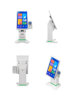 Kiosco de Autoservicio de 21.5 Pulgadas con Pantalla Táctil para Pedidos, Máquina de Pedidos para Restaurantes, Centros Comerciales y Gestión de Filas