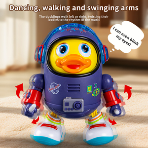 Robot Bailarín Electrónico Popular en <span class=keywords><strong>Tiktok</strong></span>, Juguete <span class=keywords><strong>de</strong></span> Plástico en Caja <span class=keywords><strong>de</strong></span> Color, Pato Musical Educativo para Bebés - Product Image 3