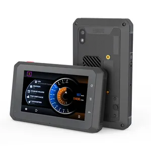 견고한 디자인 5 인치 작은 안드로이드 차량 태블릿 통합 GPS, 4G LTE, WLAN, BT 무선 RS232, GPIO, ACC