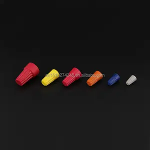 SP1 2 3 4 6 Series Top Quality Screw Press Line Terminal Gauge Cooper Nylon Wire End Terminals Wing Twist Screw On Wire Conector